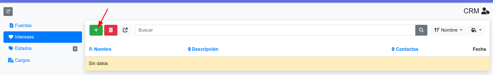 crear interés
