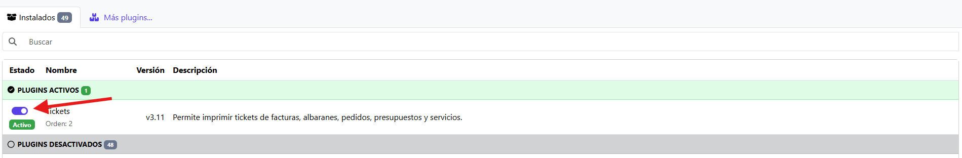 activar tickets